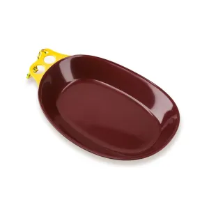 CHUMS Camper Curry Plate - Burgundy /Yellow