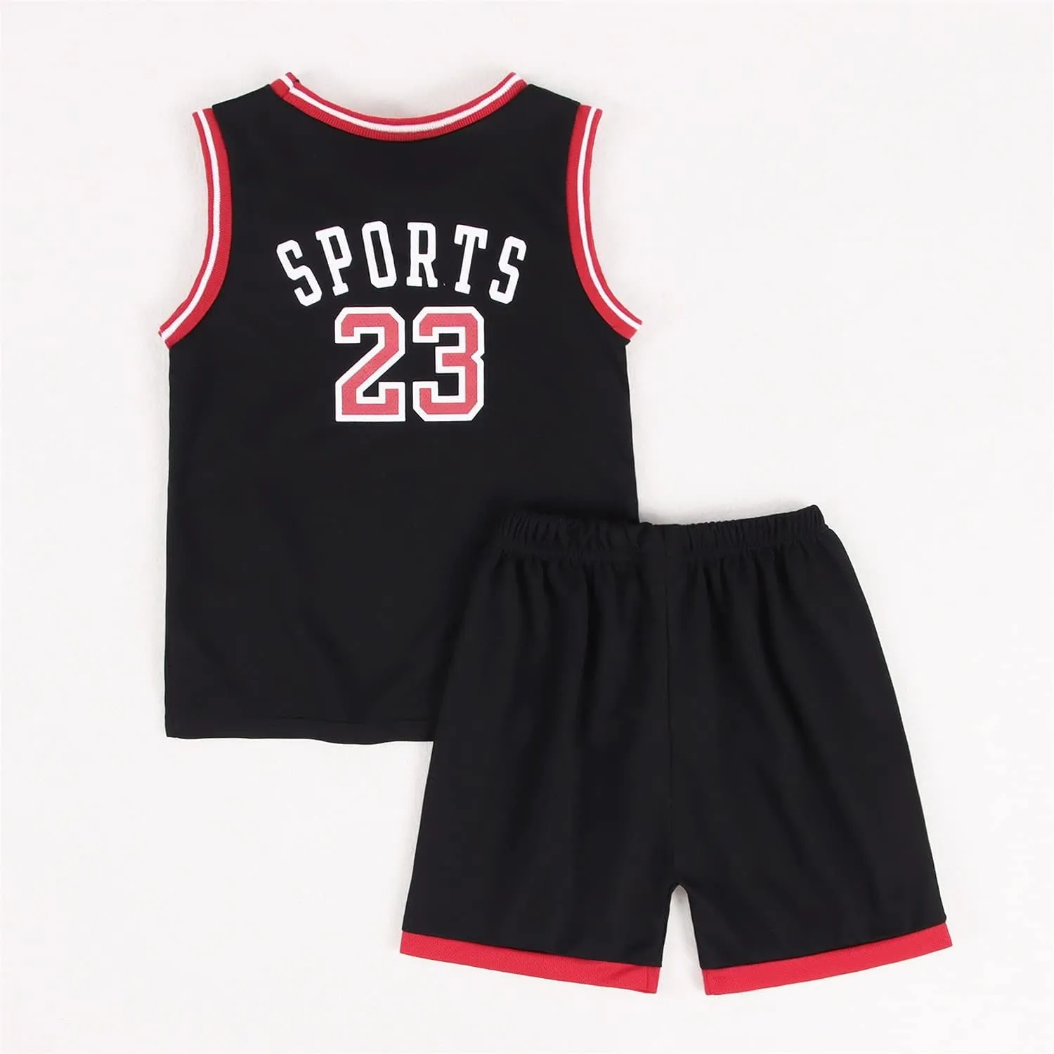 CM C&M WODRO Toddler Kid Basketball Jersey Outfit Baby Boy Girl Letters Tank Top   Track Shorts Sets Boy Summer Clothes