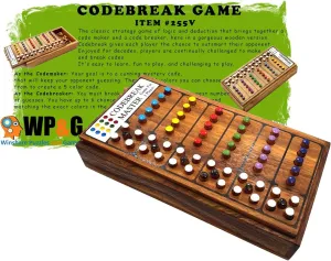 Codebreak Game Top Strategy Wooden Board Games for Age 12  and Adults