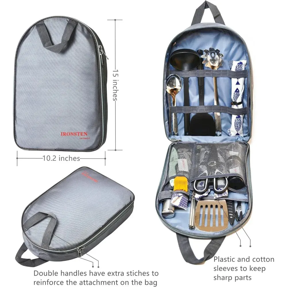 Complete Camp Kitchen Equipment with Carry Bag