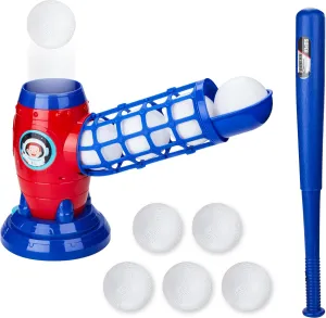 Contixo T Ball Set for Kids 3-5 - Tee Ball Set for Toddlers, Outdoor Kids Baseball Sports Toys for Boys, Girls