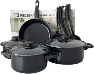 Cookware Soup Pot Frying Pan Set Cooking Induction Cooker Milk Pot Saucepan Camping Outdoor Portable