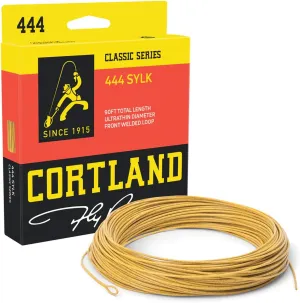 Cortland Line Sylk Fishing Line, Mustard, Size 7
