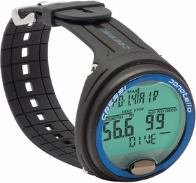 Cressi Scuba Diving Computer for Beginners - 4-Dive Modes: Air • Nitrox • Gauge • Free - Long Battery Life - Strong Backlit Display - Donatello: Made in Italy