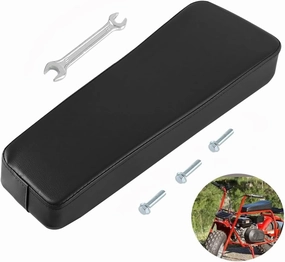 CT200U Seat for Coleman ct200 19'' Seat Pad Seating Pressure Relief Saddle Cushion 196cc 200cc Motor 6.5hp Powersports Parts Mini Bike Trail Black