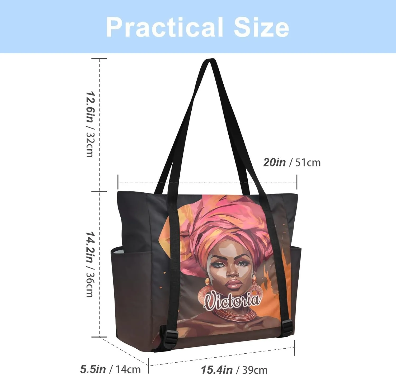 Custom Woman Yoga Mat Bag for Women Personalized Yoga Mat Carrier with Pockets Adjustable Gym Yoga Bag