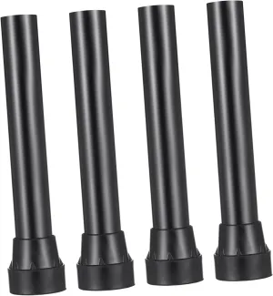 DECHOUS 4Pcs Skid Leg Covers for Trampoline Replacement Durable Rubberized Feet Shock Absorbing Design Fit for Various Trampoline Models Reliable Trampoline Accessories