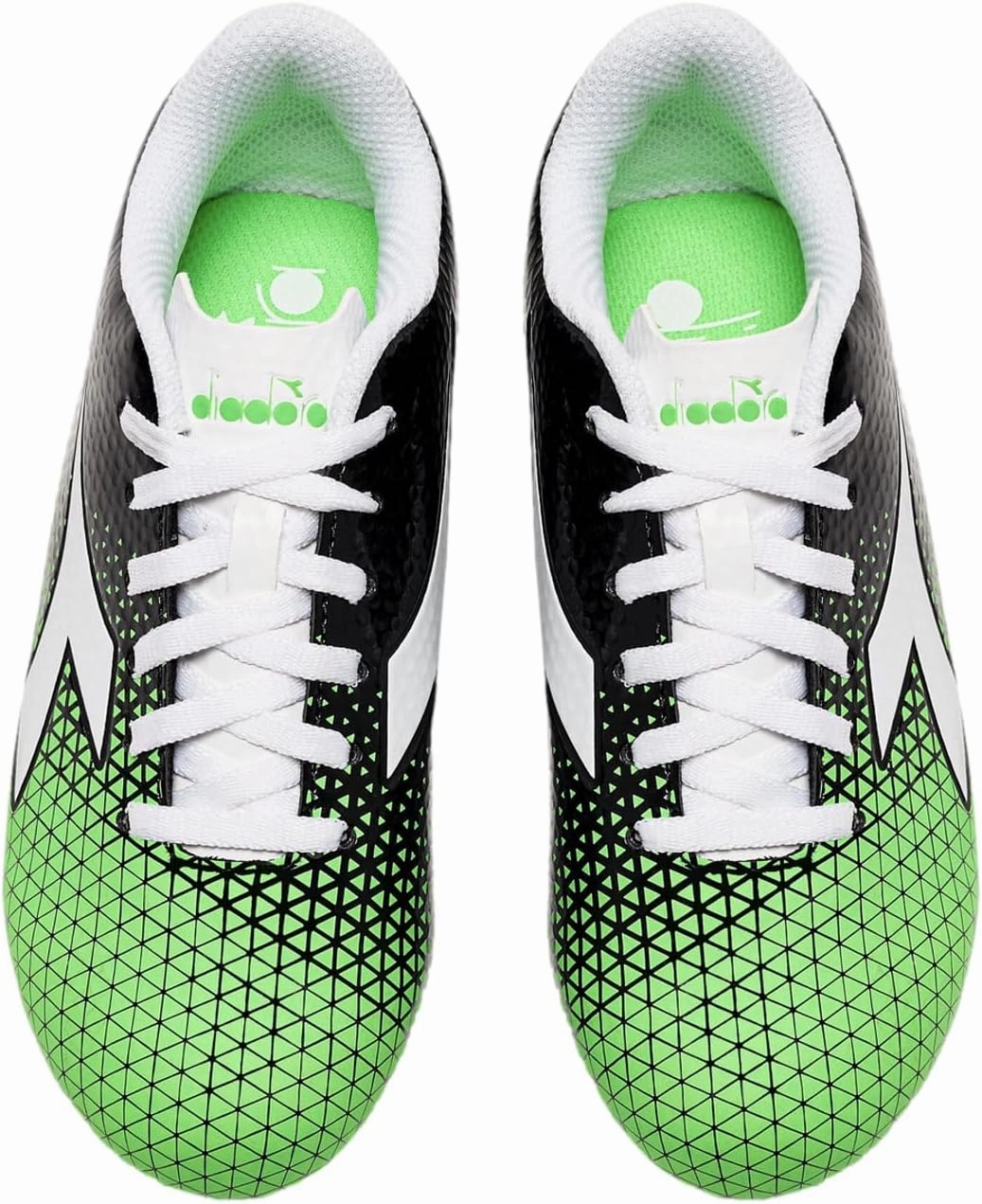 Diadora Cattura Youth Firm Ground Soccer Cleats, Little/Big Kid Sizing, Perfected for Natural and Artificial Playing Surfaces