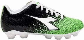 Diadora Cattura Youth Firm Ground Soccer Cleats, Little/Big Kid Sizing, Perfected for Natural and Artificial Playing Surfaces