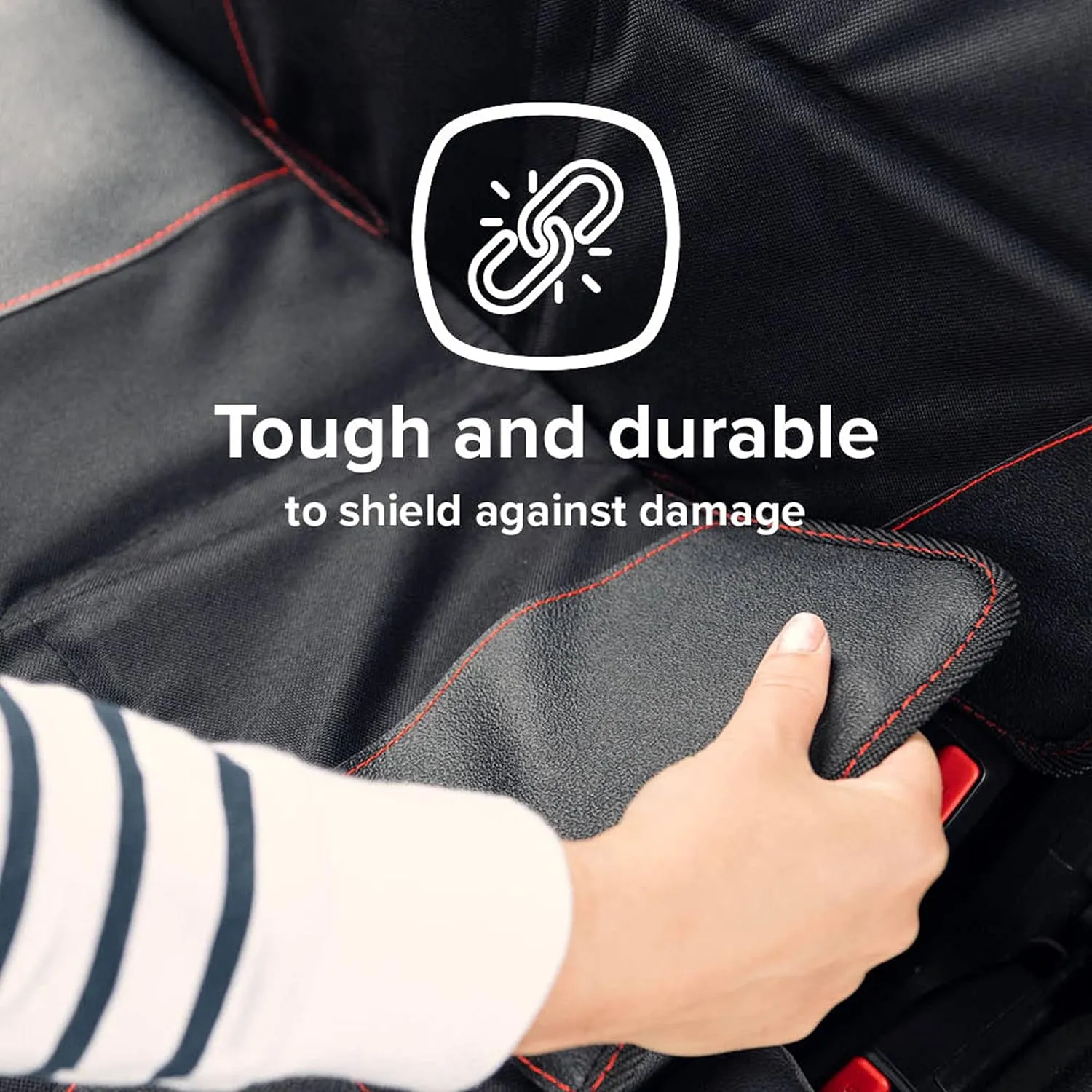Diono Monterey 2XT Booster with Expandable Width & Ultra Mat Complete Back Seat Protection