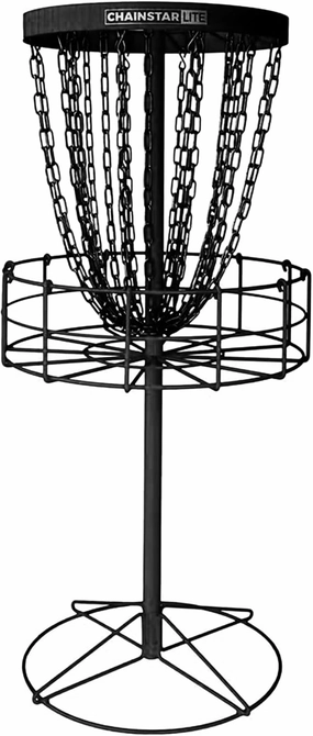 Discraft Chainstar Lite Disc Golf Basket – Portable | Easy Setup | Durable Zinc Coated Chains