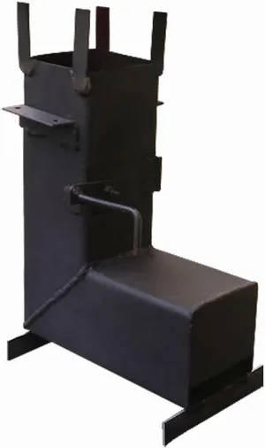 DIY Rocket Stove Plans - Steel Wood Burning Camping Stove - Camp Cooking Equipment
