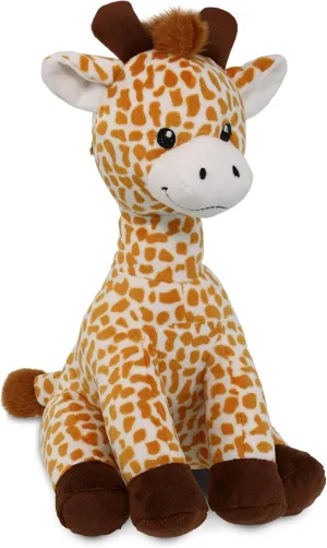 DolliBu Giraffe Plush - Super Soft Stuffed Animal, Cute Wildlife Animal Plush, Adorable Fluffy Stuffed Animal for Boys and Girls, Stuffed Zoo Animals Plush Gift for Babies, Kids, Adults - 10 Inches