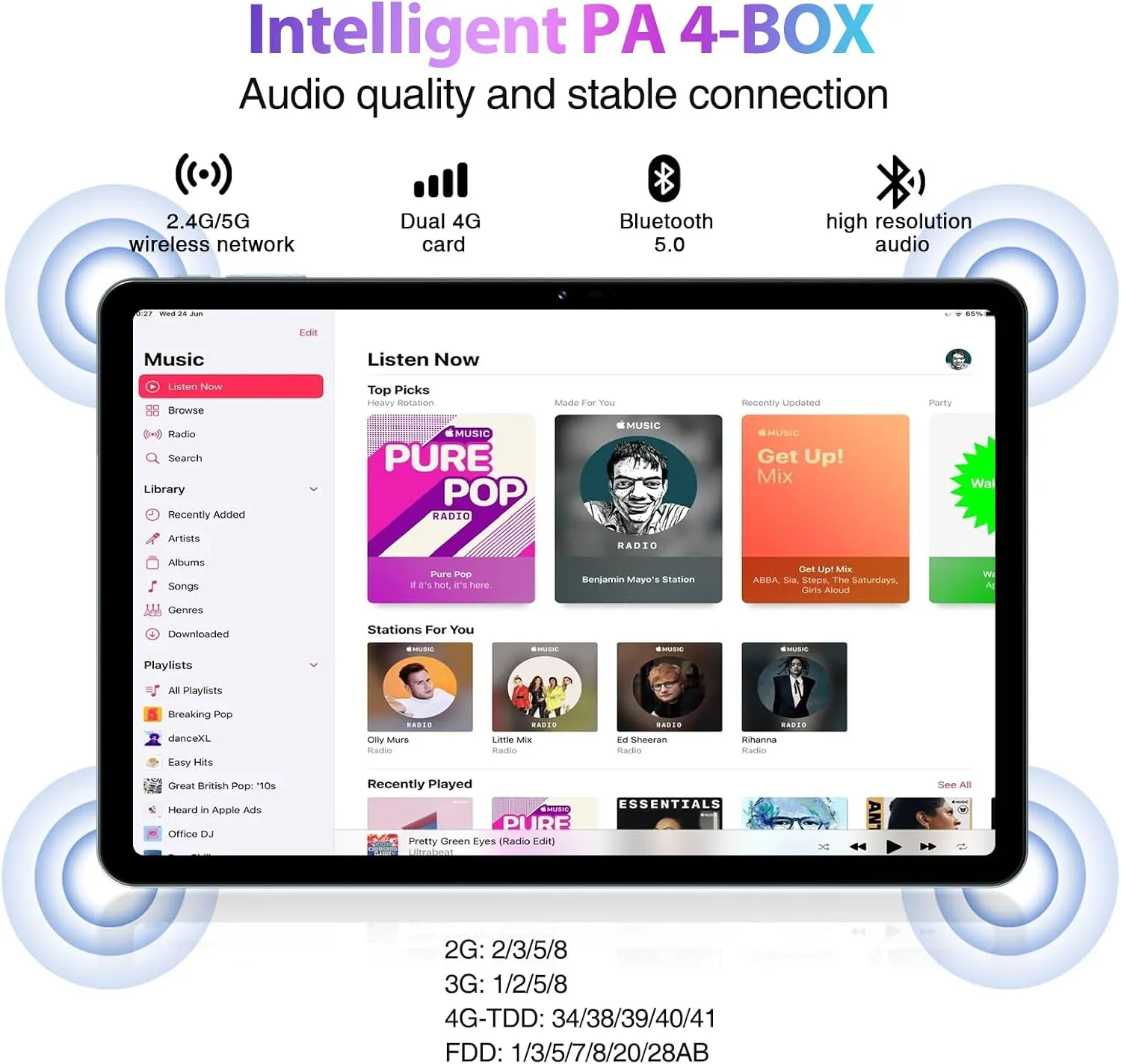 DOOGEE T30S Android 14 11 Inch 2.4K Gaming Tablet, Octa-Core with 16GB 256GB, 1TB Expandable, 8580mAh Battery, 13MP 8MP Camera, 5G WiFi, BT5.0, GPS, Includes Keyboard, Mouse, Stylus Pen and Case