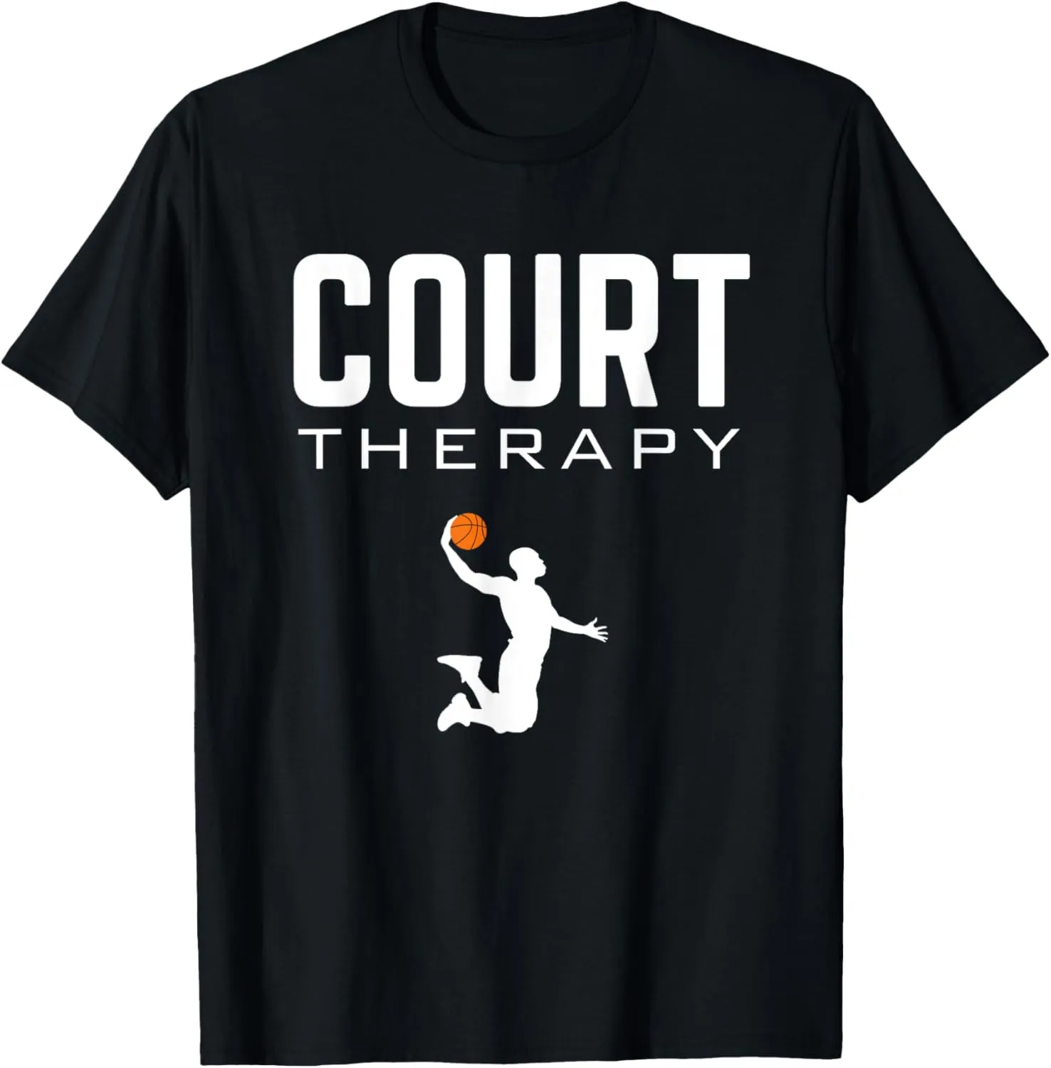 Dunking Court Therapy for Basketball Players Who Dunk T-Shirt