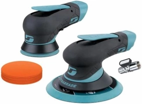 Dynabrade X3161H: 3" Mini Extreme & 6" Extreme Random Orbital Sander, With Hook Pad, Non Vac, Combo Kit