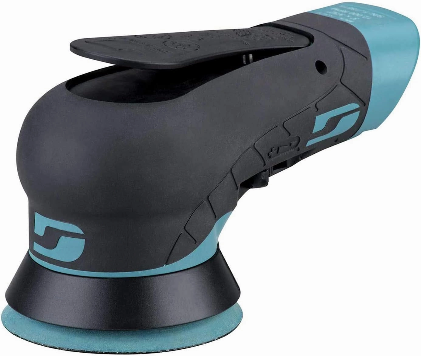 Dynabrade (X32) Dynorbital Mini Extreme 3"" (76 mm) Diameter Random Orbital Sander, Non-Vacuum, Hook-Face Pad Face | Proportionate 3/32"" (2.5 mm) Diameter Orbit | 12000 RPM Pneumatic Motor