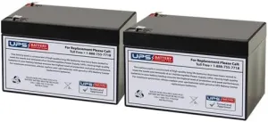 E-Glide Sector 9 Pintail Bambo 12V 12Ah Electric Scooter Replacement Battery Set