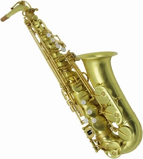 Eastern music Professional new unlacquer original alto saxophone w Italian pads