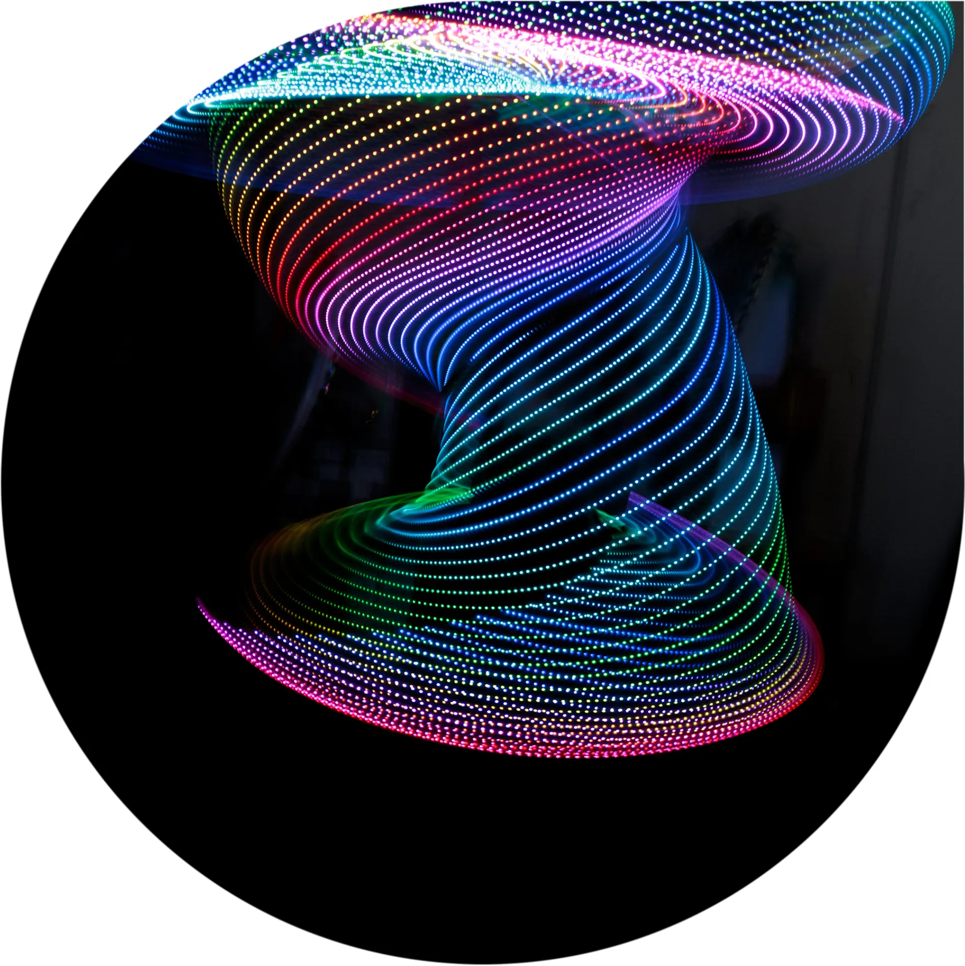Echo Glow 80 -  LED Remote Control Glow Hula Hoop - 90cm