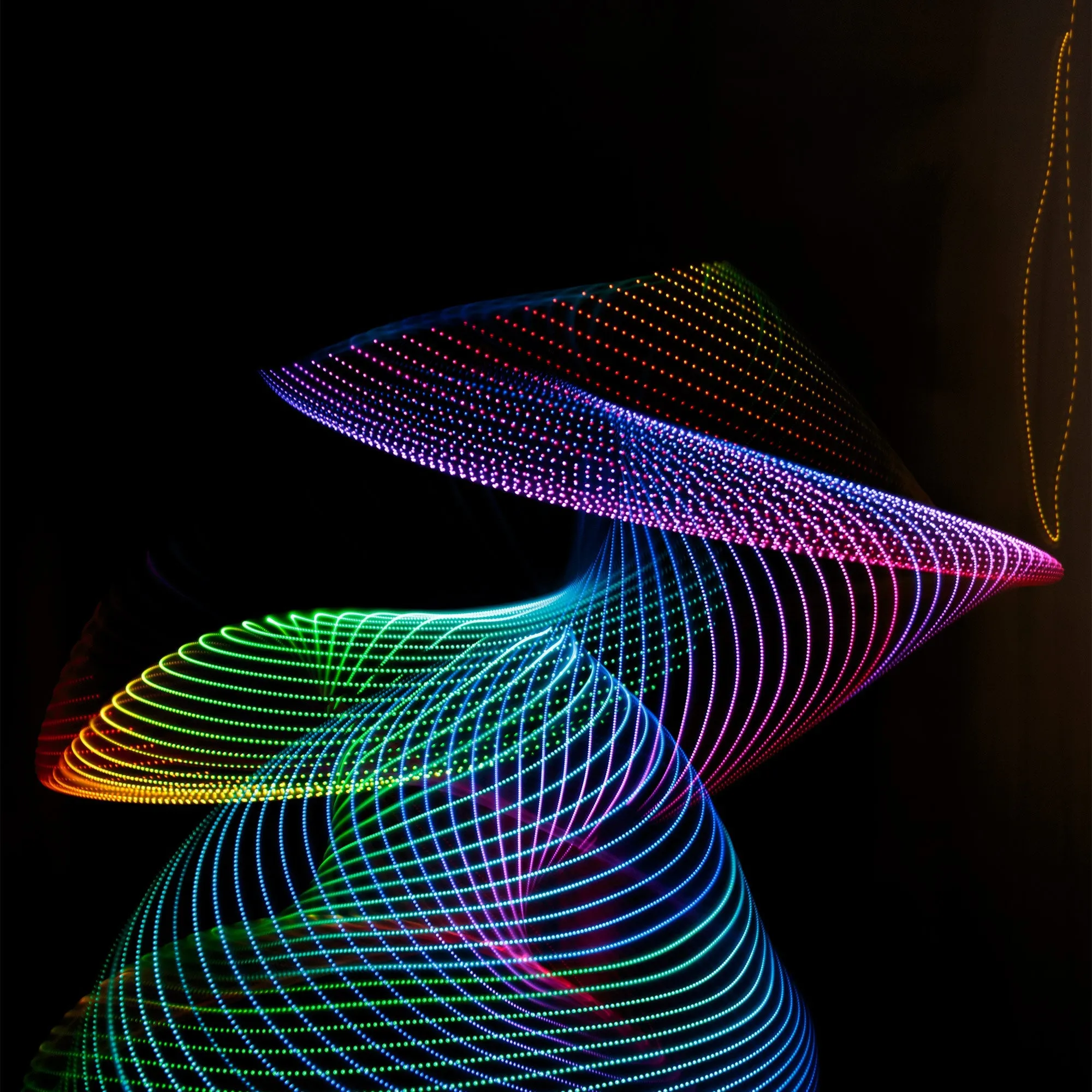 Echo Glow 80 -  LED Remote Control Glow Hula Hoop - 90cm