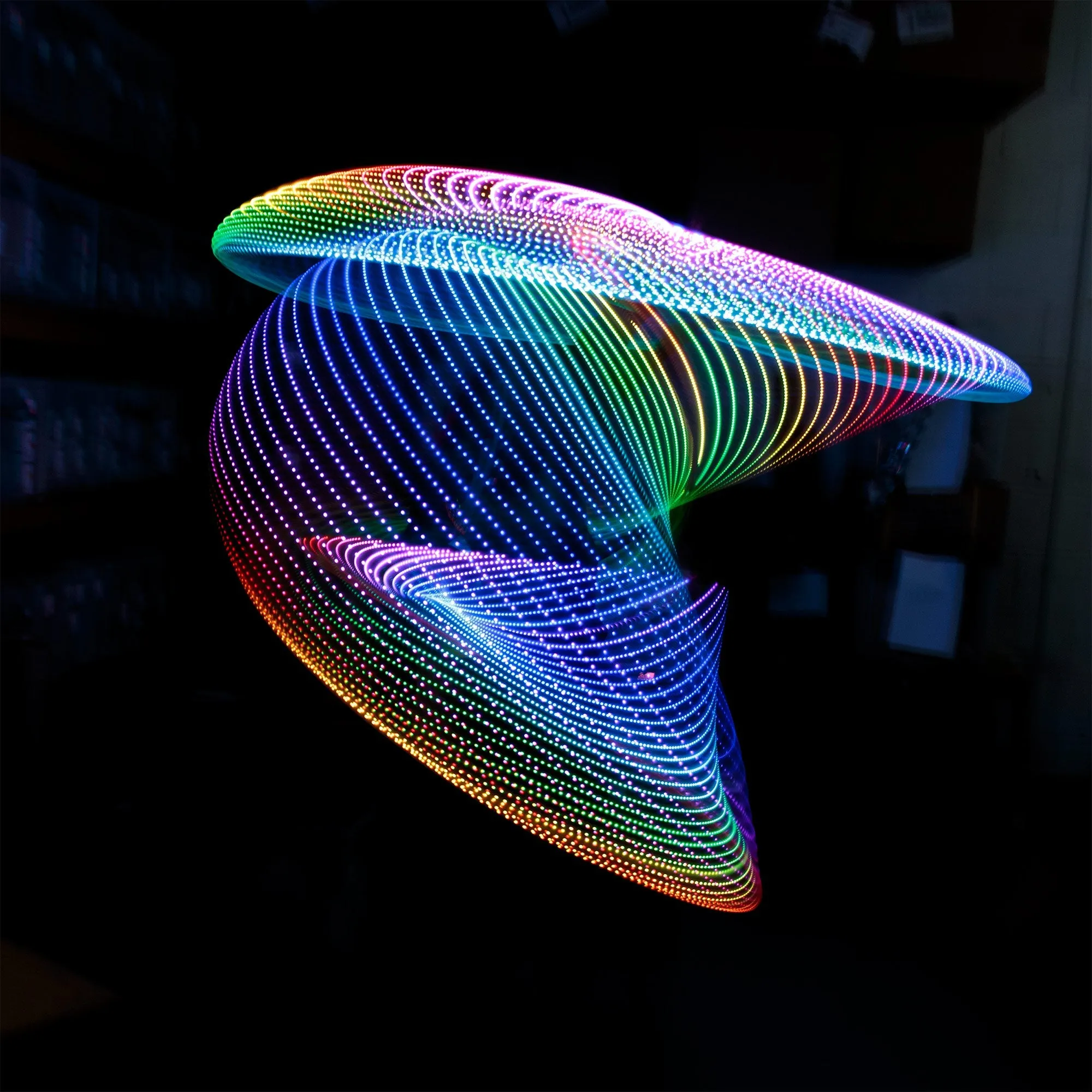 Echo Glow 80 -  LED Remote Control Glow Hula Hoop - 90cm