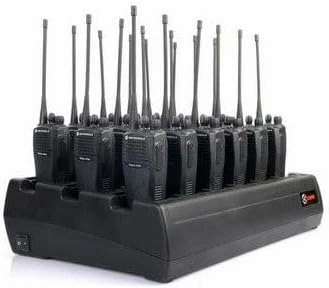 Eighteen Bay Rapid Desk Charger for Kenwood TK-3312 Rechargeable Two Way Radio