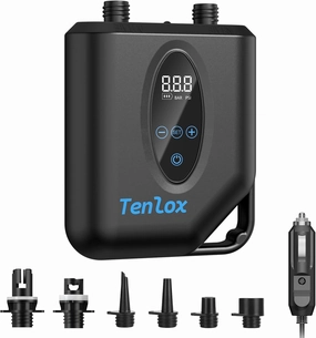 Electric Paddle Board Pump, 20 PSI Sup Pump, Portable Paddle Board Inflator, Air Pump for Sup, Inflatable Kayak Pump with 15600mAh Battery
