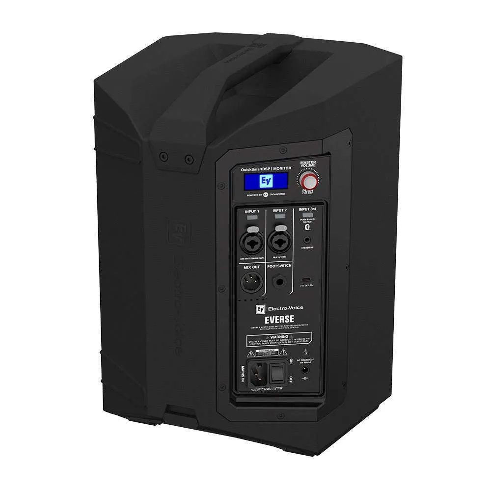 Electro-Voice Everse 8 Battery-powered Loudspeaker with Bluetooth® - BLACK