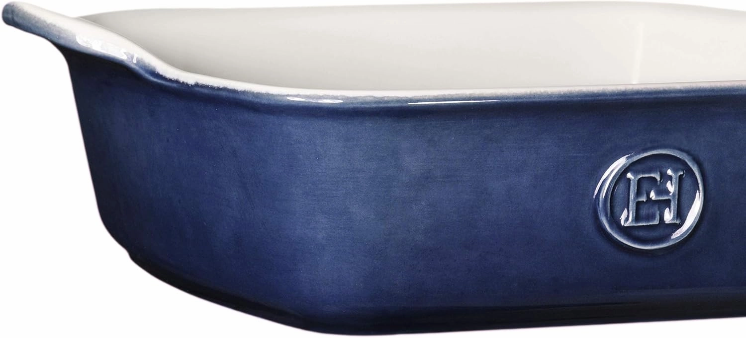 Emile Henry Made In France HR Modern Classics Square Baking Dish 8 x 8/2 Qt, 9 x 9, Twilight Blue