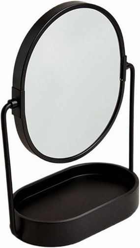 Espejo Light Luxury with Tray Bathroom Mirror Vanity Makeup Mirror Desktop Vertical Styling Beauty Mirror Makeup Mirror