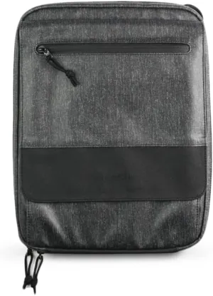 Etchr Slate Mini Satchel - 2 in 1 Art Travel Case and Small Messenger Bag for Essential Art Supplies - Multipurpose Weatherproof Travel Portfolio - Tripod Mountable for Plein Air