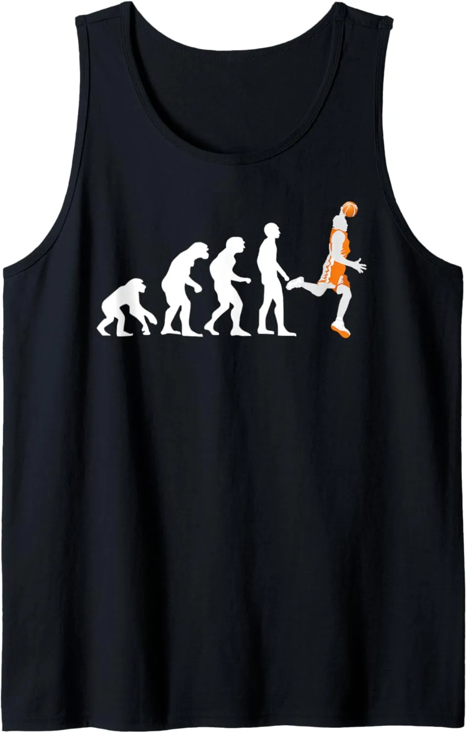 Evolution to Slam Dunk Basketball Fans Style Tank Top
