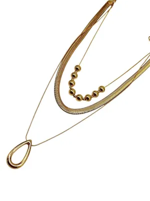 Fashion Necklace Set (2010319) - Fluffy