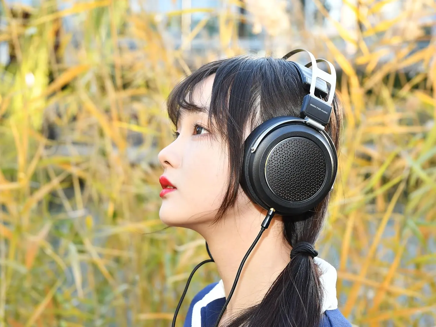 FIIO JadeAudio JT1 Professional Studio Headphones for Recording Gaming Headset with Microphone, 50mm Diaphragms, Hi-Res Music Studio Headset