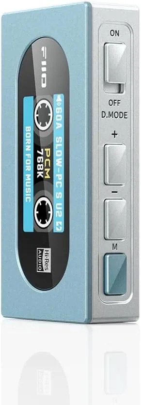 FIIO KA15 Portable DAC and Headphone Amplifier (Blue)