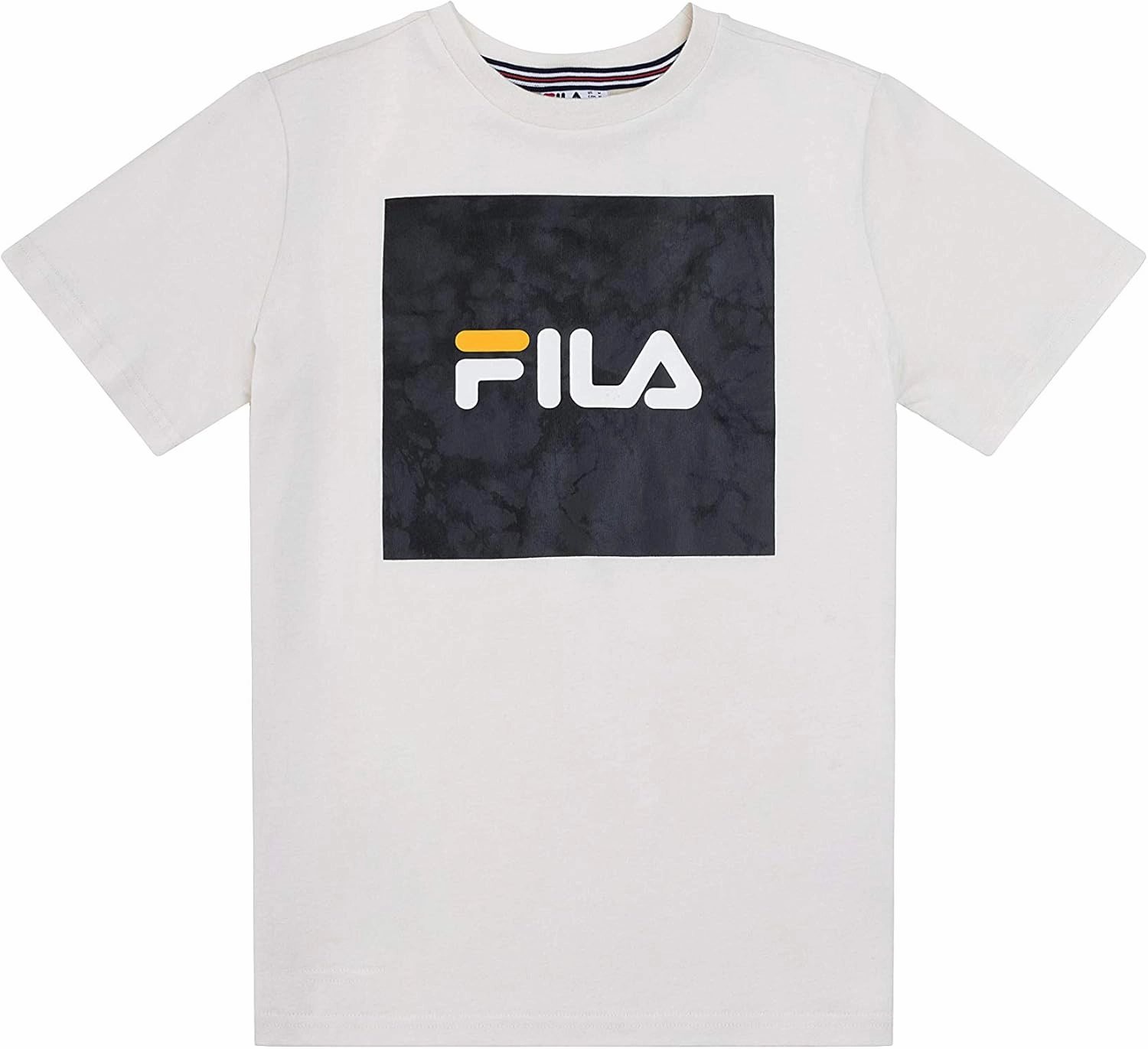 Fila Boys Classic Logo Short Sleeve Tee Shirt Top