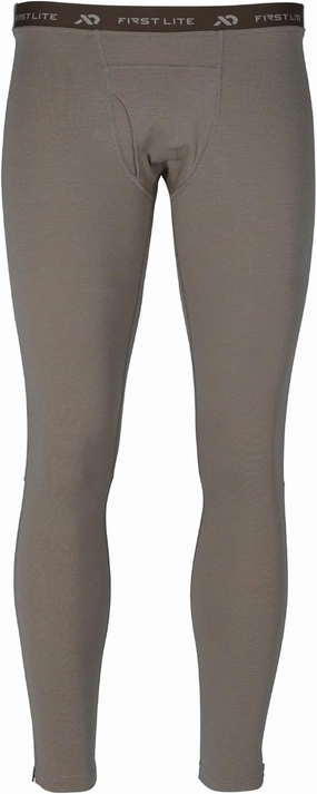 First Lite Men's Kiln Zip Off Long John - Midweight Merino Wool Hunting Base Layer