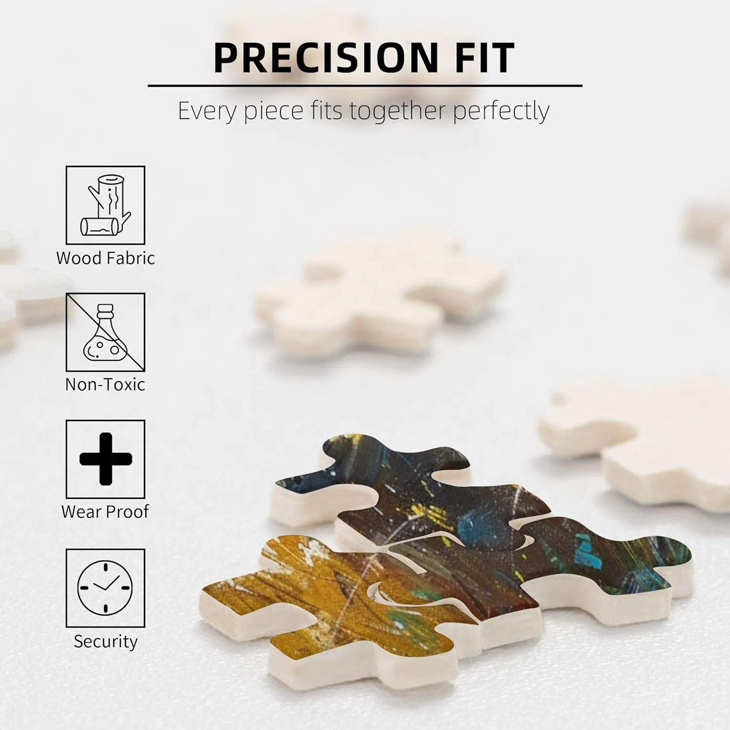 Fishing Man Jigsaw Wooden Puzzles 1000 Pieces,Unique Artwork for Adults,Fun Fishing Man High Difficulty Puzzle,1000 Piece Jigsaw Puzzle for Adults Challenging Puzzle Perfect for Game Nights