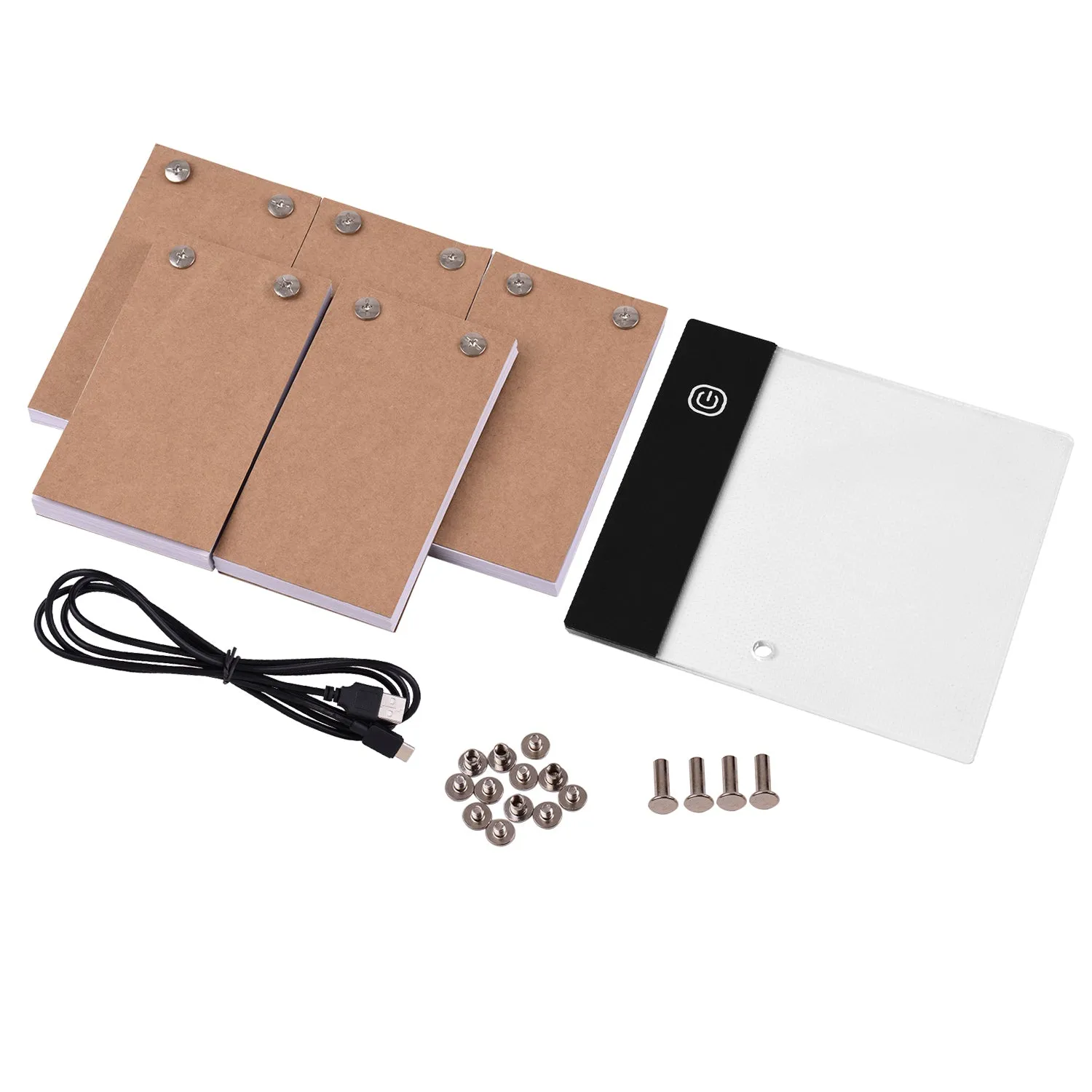 Flip Book Kit with Mini Light Pad for Drawing Tracing Animation Sketching
