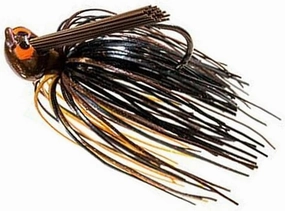 Flipping Jig 1/2 Oz Moccasin Craw Cross Eye Bass Bait Highly Efficient Lures for Various Kinds of Fish Jagg0le2337