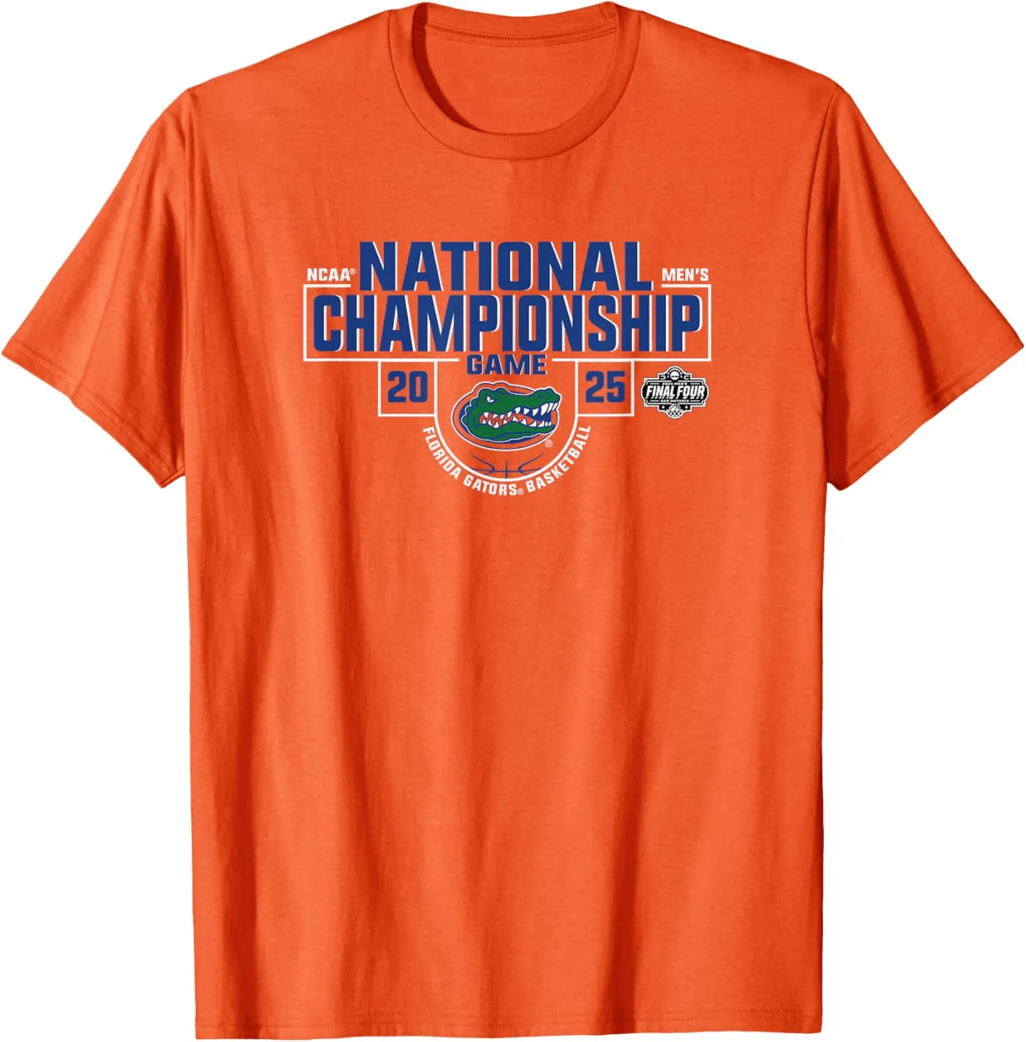 Florida Gators National Championship 2025 M Basketball Logo T-Shirt