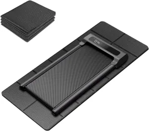 Foldable Walking Pad Treadmill Mat, Floor Protection Pad, Exercise Mats for Home Workout, Protect Floors, Noise Reduction, Prefect for Walking Pad Treadmill for Home, Non Slip, Anti Vibration