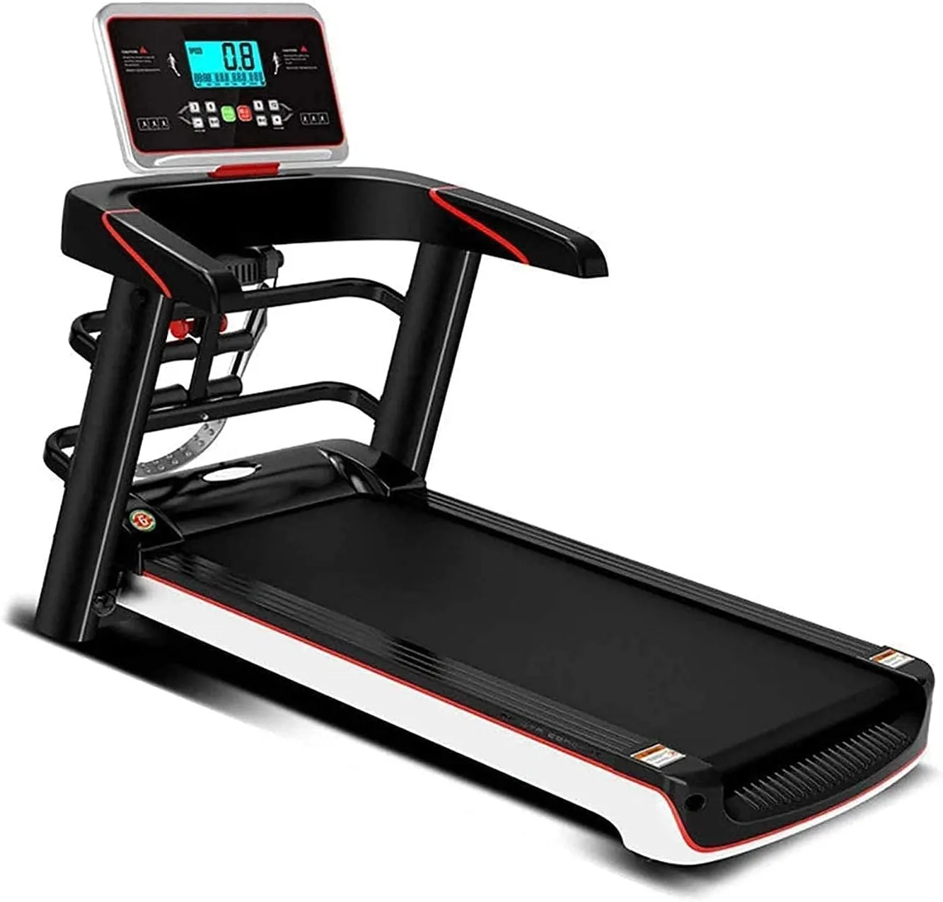 Folding Treadmills Treadmills Foldable Electric Runninghines Treadmills for Home Multi-Function Treadmills Electric Motorized Treadmill with Device Holder