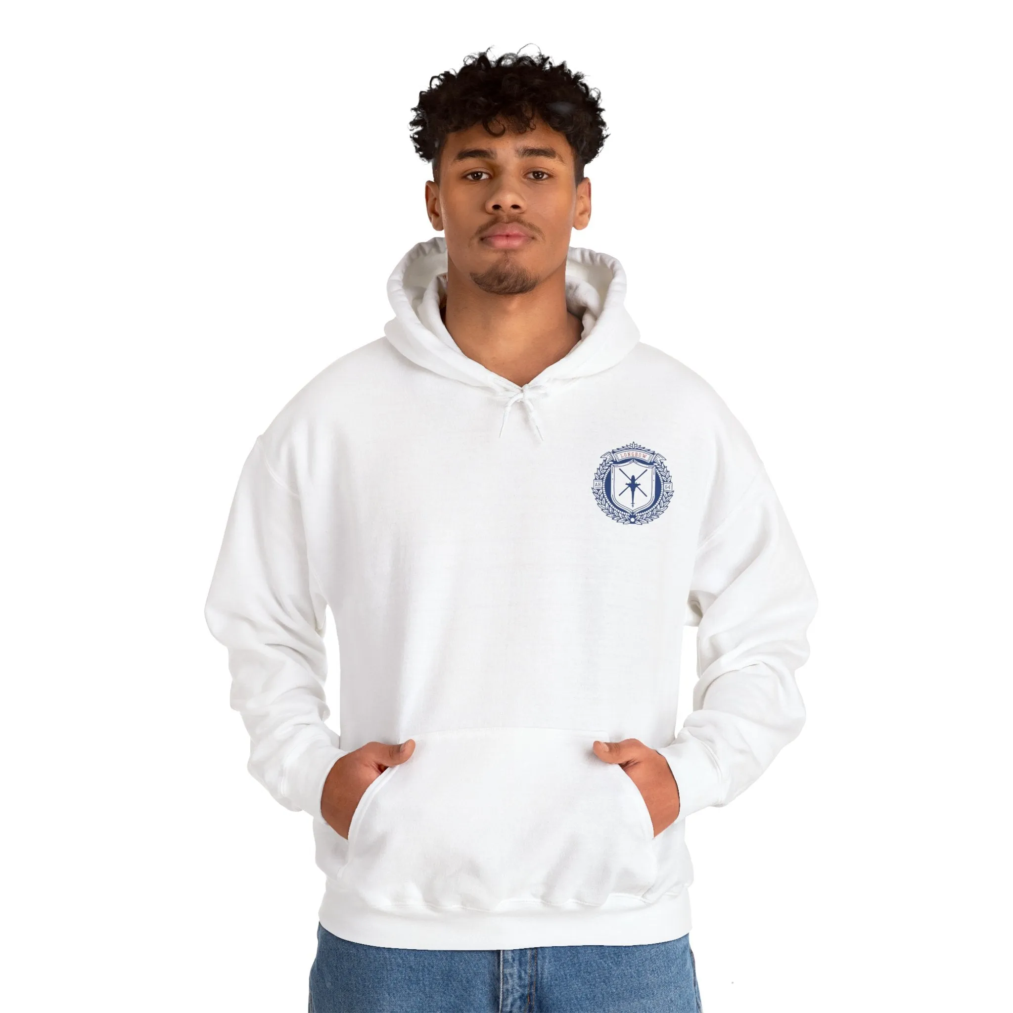 Fort Novosel Hellfire University Unisex Heavy Blend Hooded Sweatshirt