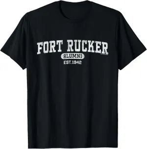 Fort Rucker Alumni US Army Aviation Post, Darks TShirt, Black, Small