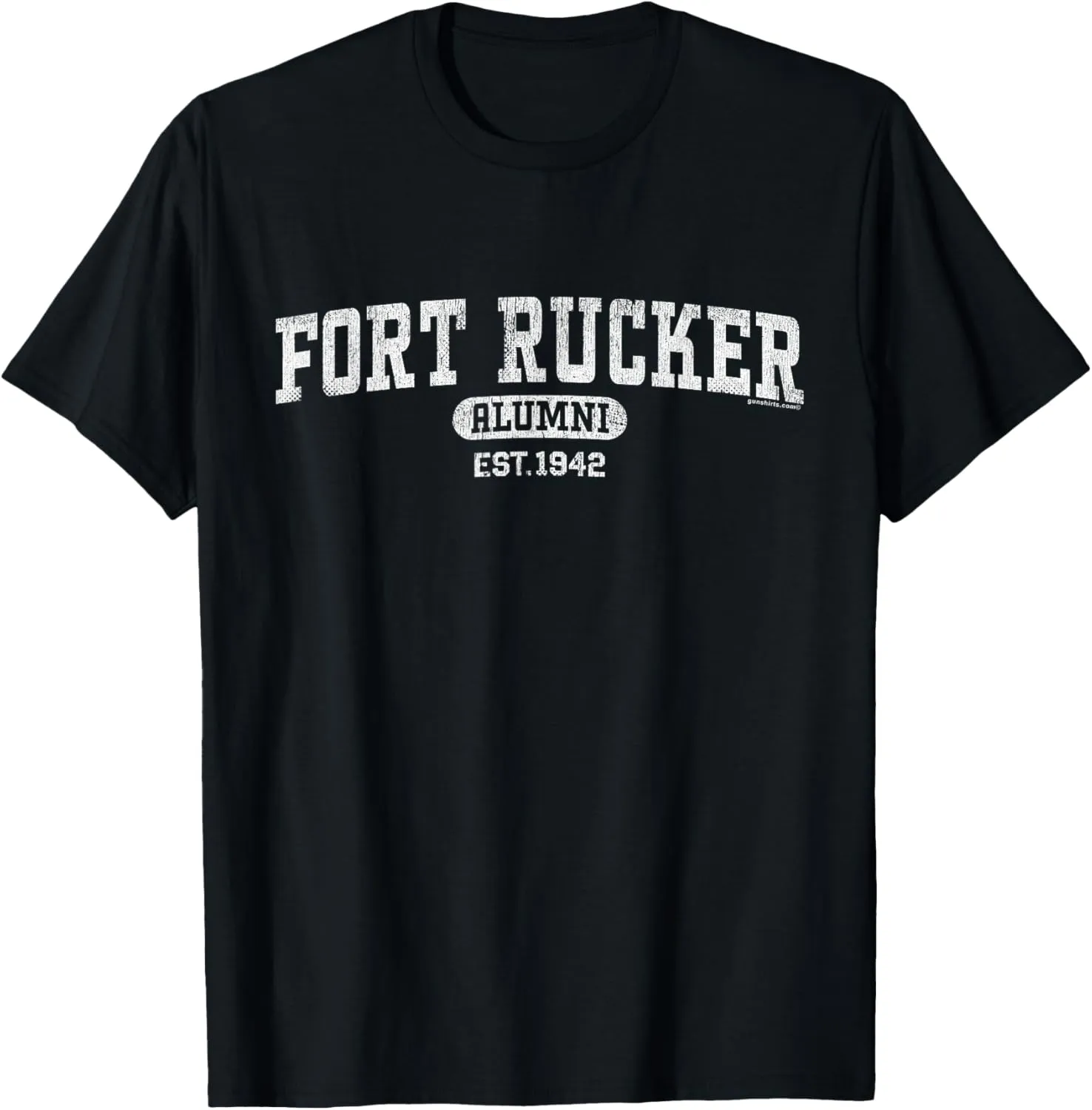 Fort Rucker Alumni US Army Aviation Post, Darks TShirt, Black, Small