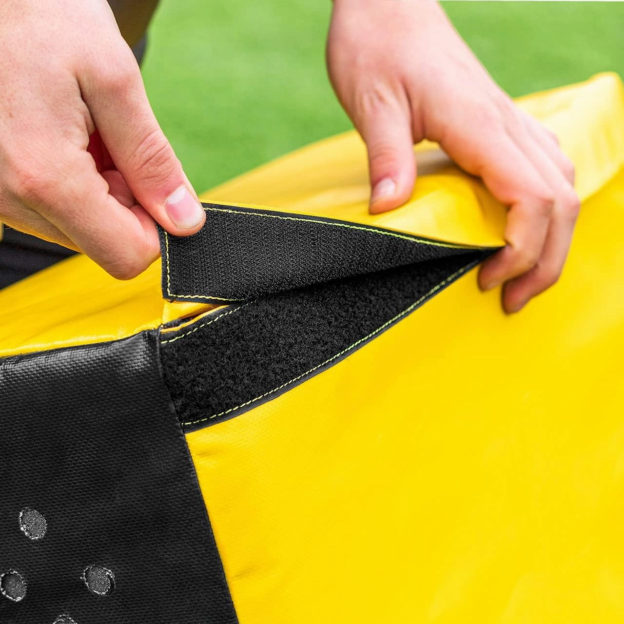 FORZA Rugby Rucking Pad with Top Wedge | Heavy-Duty Foam Tackle Shield – Training Equipment for Tackling & Ruck Drills