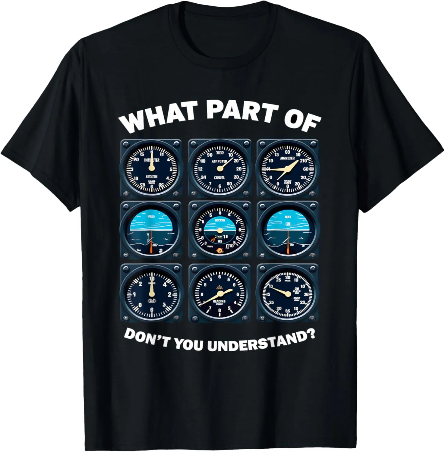 Funny Pilot Aviation Airline Pilot T-Shirt