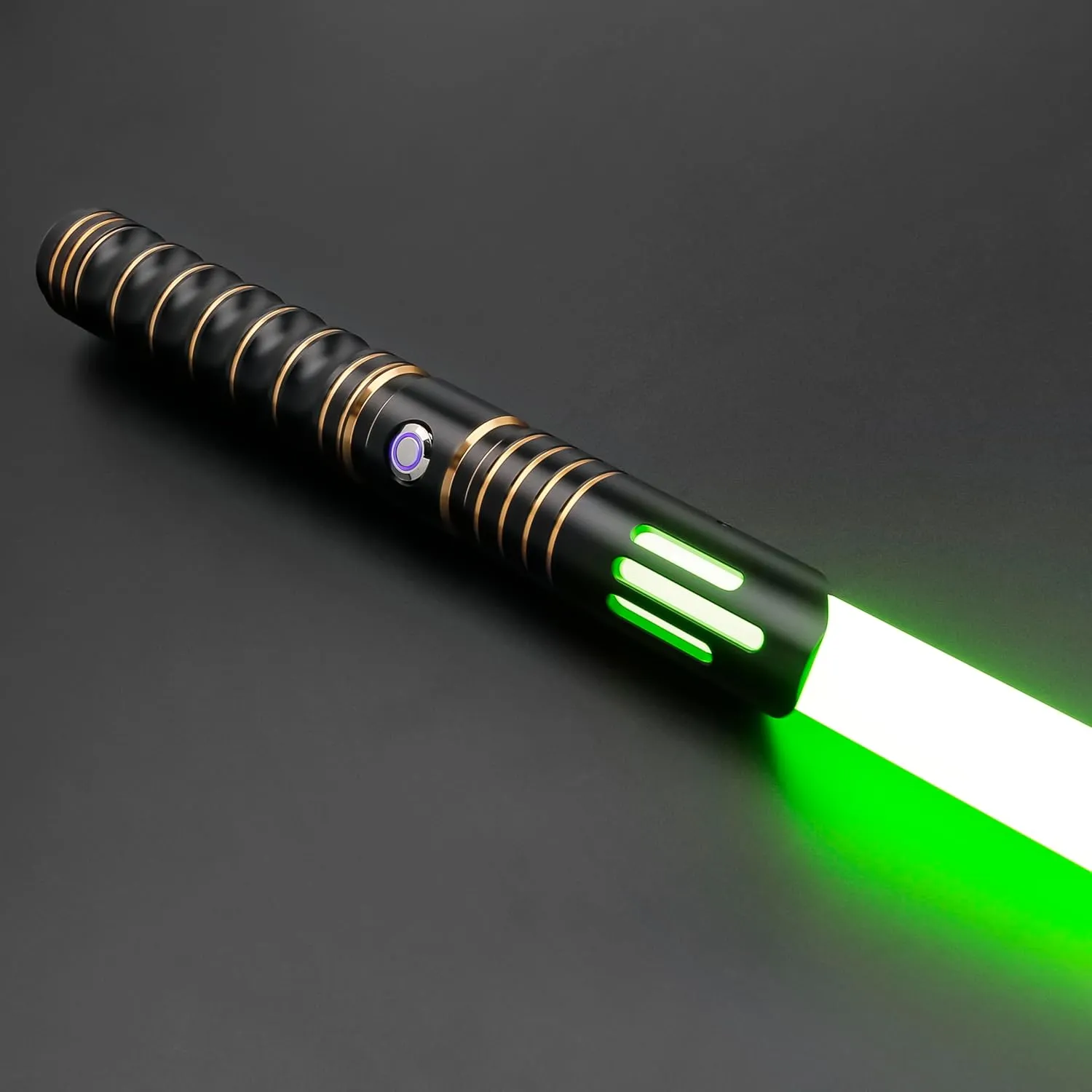FX Light Saber, Motion Control 16 Sound Fonts with Infinite 12 Color Changing, Premium Metal Hilt Light Saber for Kids Movie Fans Cosplay Party Birthday Present